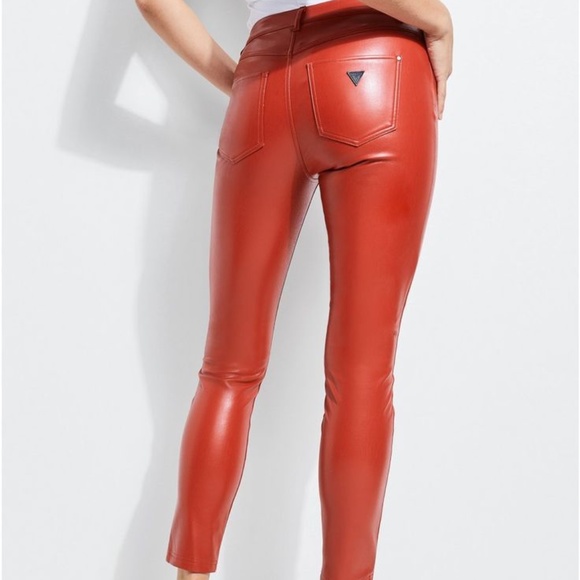 Guess Faux Leather Pants 